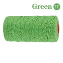 Cotton Macrame Cord Rope Twine String Crafts DIY Bohemia Decor Cotton Macrame Cord Rope Twine String Crafts DIY Bohemia Decor