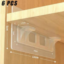 Adhesive Shelf Pegs with Partition Brackets Maximize Closet Organization Adhesive Shelf Pegs with Partition Brackets Maximize Closet Organization