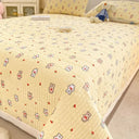 Soft Thickened Warm Milk Velvet Bed Cover Non-slip Bedsheet Soft Thickened Warm Milk Velvet Bed Cover Non-slip Bedsheet