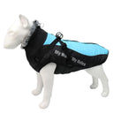 Winter Dog Coat with Harness & Furry Collar for Big Breeds Winter Dog Coat with Harness & Furry Collar for Big Breeds