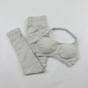 Seamless High Elastic Yoga Set Women 2 Piece Sportswear Seamless High Elastic Yoga Set Women 2 Piece Sportswear