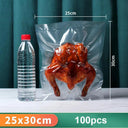 Vacuum Sealed Food Storage Bags 100 Pack For Freshness Vacuum Sealed Food Storage Bags 100 Pack For Freshness