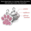 Personalized Stainless Steel Pet ID Tag for Dogs and Cats Personalized Stainless Steel Pet ID Tag for Dogs and Cats