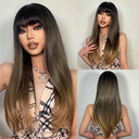 Wine Red Cosplay Wig Long Straight Hair Heat Resistant Wine Red Cosplay Wig Long Straight Hair Heat Resistant