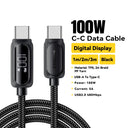 Essager USB Type C To USB C Cable 100W 5A PD Fast Charging Essager USB Type C To USB C Cable 100W 5A PD Fast Charging