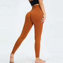 Nude Yoga Pants Women High Waist Seamless Hip Lifting Nude Yoga Pants Women High Waist Seamless Hip Lifting