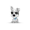 Dog Pet Charms 925 Silver Paw French Bulldog Beads Jewelry Dog Pet Charms 925 Silver Paw French Bulldog Beads Jewelry