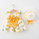 Fruity Summer Dress for Kids with Cute Fruit Print Fruity Summer Dress for Kids with Cute Fruit Print