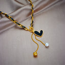 XIYANIKE 316L Stainless Steel Gold Color Love Heart Necklace XIYANIKE 316L Stainless Steel Gold Color Love Heart Necklace