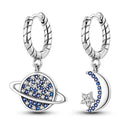 Zircon Heart Shaped Silver Earrings Elegant Gift for Women Zircon Heart Shaped Silver Earrings Elegant Gift for Women