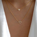 Punk Thick Lock Chain Heart Shape Pendant Choker Necklace Punk Thick Lock Chain Heart Shape Pendant Choker Necklace