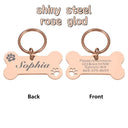 Personalized Steel Pet Name Tags for Dogs and Cats Personalized Steel Pet Name Tags for Dogs and Cats