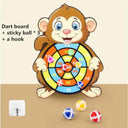Montessori Dart Board Game: Interactive Learning Fun for Kids Montessori Dart Board Game: Interactive Learning Fun for Kids