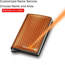 RFID Carbon Fiber Men's Wallet Personalized Security Style RFID Carbon Fiber Men's Wallet Personalized Security Style