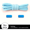 Colorful Elastic No Tie Shoelaces for Sneakers Sporty Essential Colorful Elastic No Tie Shoelaces for Sneakers Sporty Essential