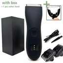 Mens Groin Hair Trimmer Waterproof Wet Dry Groomer Razor Mens Groin Hair Trimmer Waterproof Wet Dry Groomer Razor