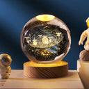Night Light: Galaxy Crystal Ball - Artistic Night Light: Galaxy Crystal Ball - Artistic