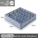 Space-Saving Socks & Underwear Organizer for Closet Declutter Space-Saving Socks & Underwear Organizer for Closet Declutter