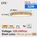 Golden Wood Grain LED Ceiling Light Modern Illumination Golden Wood Grain LED Ceiling Light Modern Illumination