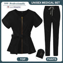 Women Scrubs Set Zipper Collar Beauty Clothes High Quality Women Scrubs Set Zipper Collar Beauty Clothes High Quality