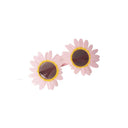 Whimsical Daisy-Shaped Sunflower Sunglasses for Parties Whimsical Daisy-Shaped Sunflower Sunglasses for Parties