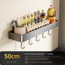 Suction Cup Punch-Free Wall Condiment Hook Rack Storage Suction Cup Punch-Free Wall Condiment Hook Rack Storage