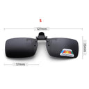 Clip-On Polarized Sunglasses for Night Vision UV400 Protection Clip-On Polarized Sunglasses for Night Vision UV400 Protection