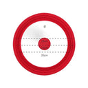 Silicone Glass Lids Multifunctional for Pots and Pans Set Silicone Glass Lids Multifunctional for Pots and Pans Set