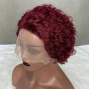 Short Bob Pixie Cut 100 Percent Virgin Human Hair Lace Front Wig Short Bob Pixie Cut 100 Percent Virgin Human Hair Lace Front Wig