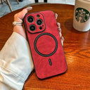 Luxury Retro Matte Leather iPhone Case Stylish Shockproof Cover Luxury Retro Matte Leather iPhone Case Stylish Shockproof Cover