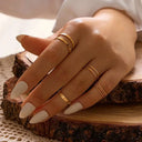 Edgy Geometric Rings Punk Hip Hop Jewelry Collection Edgy Geometric Rings Punk Hip Hop Jewelry Collection