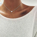 Simple Pearl Choker Necklaces for Women Fashion Gift Simple Pearl Choker Necklaces for Women Fashion Gift