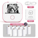 Portable Wireless Mini Sticker Printer For Customizable On-the-Go Printing Portable Wireless Mini Sticker Printer For Customizable On-the-Go Printing