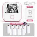 Portable Wireless Mini Sticker Printer For On The Go Portable Wireless Mini Sticker Printer For On The Go