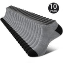 10 Pairs of Breathable Men's Running Socks for Spring Fitness 10 Pairs of Breathable Men's Running Socks for Spring Fitness
