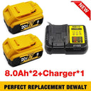 DCB200 20V High Capacity Lithium Battery for Power Tools DCB200 20V High Capacity Lithium Battery for Power Tools