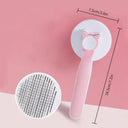 Pet Grooming Combo Self-Cleaning Slicker Dog Brush Tool Pet Grooming Combo Self-Cleaning Slicker Dog Brush Tool
