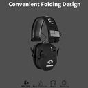 Walker Tactical Electronic Earmuff NRR 23 Decibel Protection Walker Tactical Electronic Earmuff NRR 23 Decibel Protection