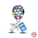 Ocean-Themed Sterling Silver Charms Set for Bracelets Ocean-Themed Sterling Silver Charms Set for Bracelets