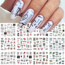 Stylish Floral & Geometric Nail Decals for Creative Manicures Stylish Floral & Geometric Nail Decals for Creative Manicures