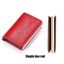 RFID Leather Wallet: Stylish Card Holder with Security Features RFID Leather Wallet: Stylish Card Holder with Security Features