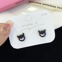 Kiss Jewelry Cute Monster Eyes Stud Earrings Trendy Kpop Fashion Gift Kiss Jewelry Cute Monster Eyes Stud Earrings Trendy Kpop Fashion Gift