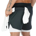 Mens Camo 2 In 1 Quick Dry Training Shorts For Fitness Mens Camo 2 In 1 Quick Dry Training Shorts For Fitness