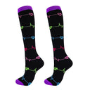 Unisex Compression Knee Socks for Edema and Varicose Veins Unisex Compression Knee Socks for Edema and Varicose Veins