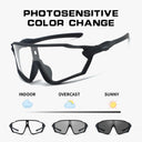 OMEKOL Brand New Photochromic Cycling Sunglasses Men Women OMEKOL Brand New Photochromic Cycling Sunglasses Men Women