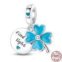 Sparkling Zircon Heart Charm Pendant Sterling Silver Jewelry Sparkling Zircon Heart Charm Pendant Sterling Silver Jewelry