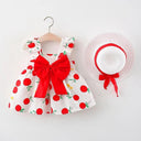 Fruity Summer Dress for Kids with Cute Fruit Print Fruity Summer Dress for Kids with Cute Fruit Print