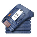 Fashion Classic Blue Black Denim Jeans For Men Everyday Wear Fashion Classic Blue Black Denim Jeans For Men Everyday Wear