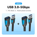 Vention USB 3 Extension Cable 3M Fast Data Transfer Vention USB 3 Extension Cable 3M Fast Data Transfer