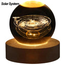3D Galaxy Moon Lamp USB LED Night Light For Home Decor 3D Galaxy Moon Lamp USB LED Night Light For Home Decor